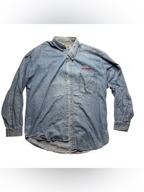 Ford denim button up